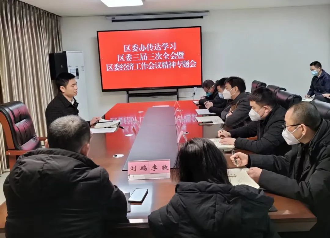 【学习贯彻全会精神】恩阳各级各部门认真学习贯彻区委三届三次全会暨区委经济工作会议精神①