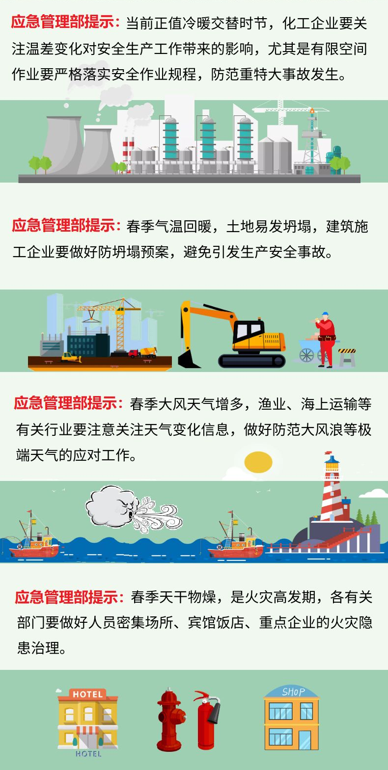 【安全生产】快收藏！一键get春季安全生产攻略~