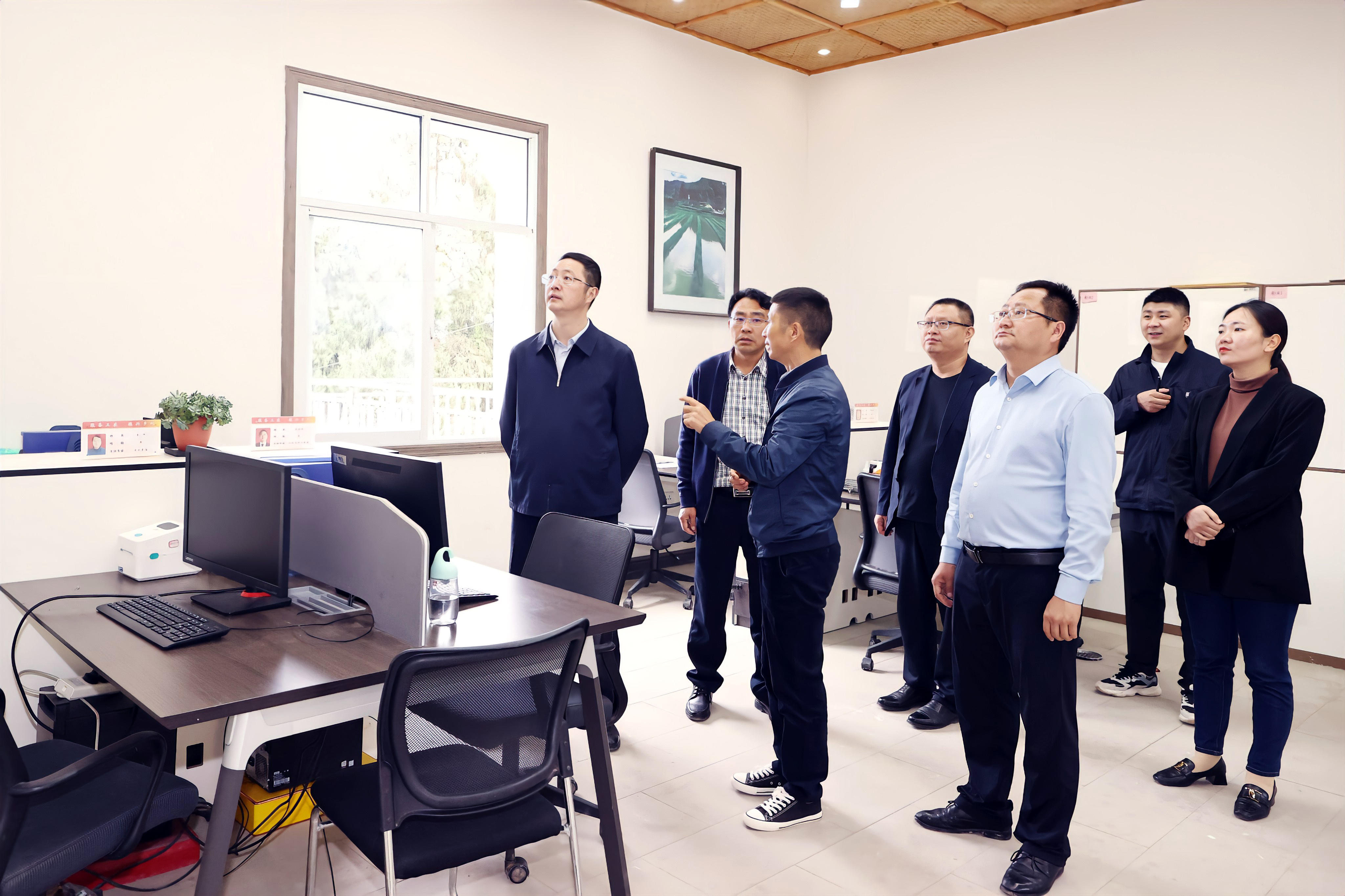 何奎调研现代农业生产经营服务体系建设工作