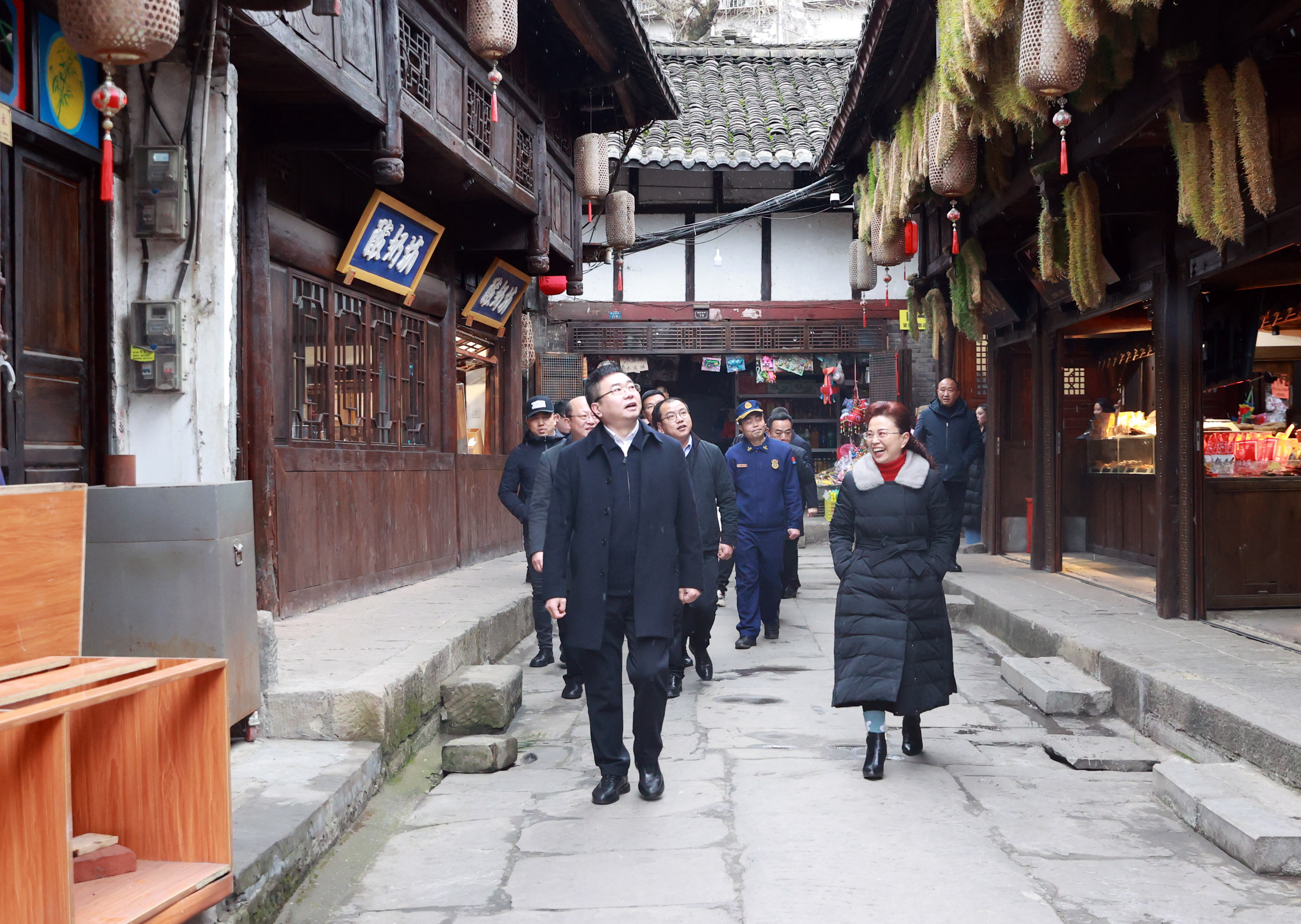 杨波督导检查景区安全工作