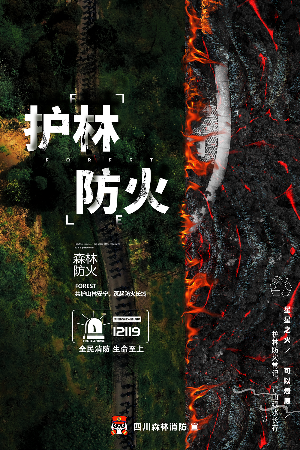 护林防火 | 共护山林安宁，筑起防火长城