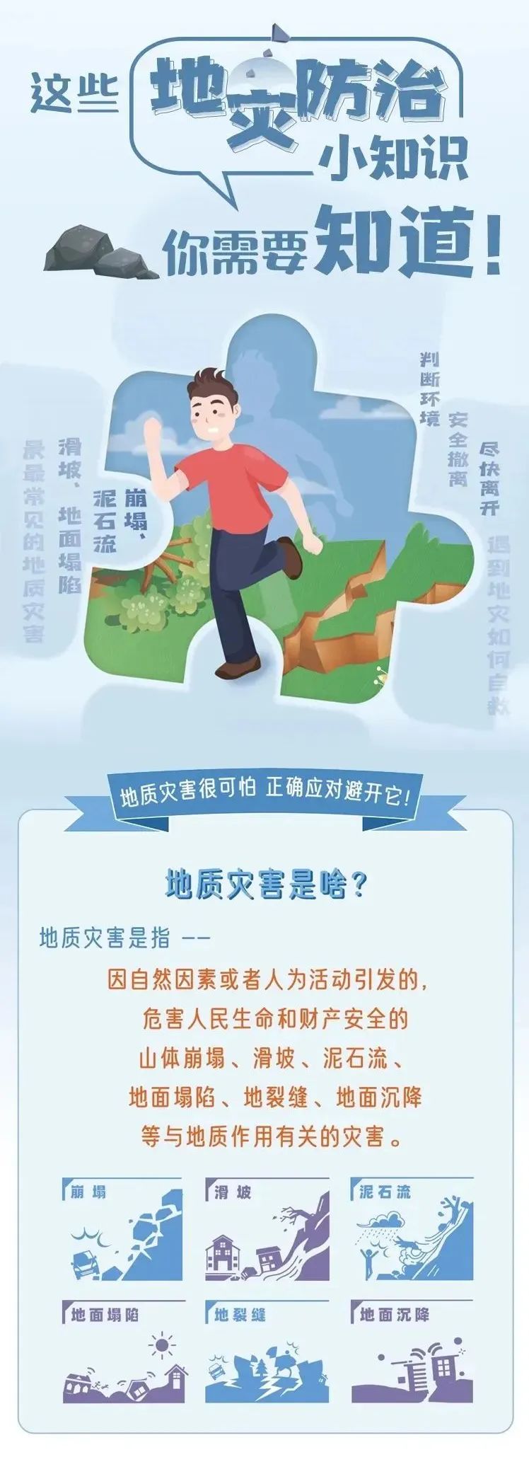 【应急科普】地质灾害避险指南→