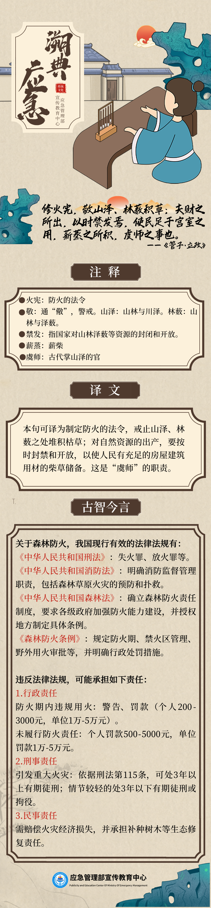 应急科普｜看古人如何用千年智慧筑牢森林防火屏障